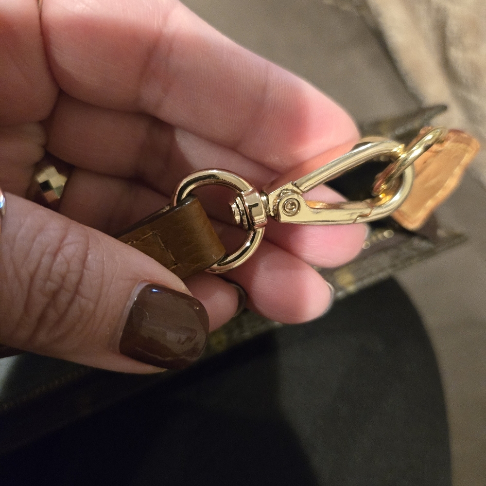 Louis Vuitton Brown Monogram Wristlet - Picture 10 of 11
